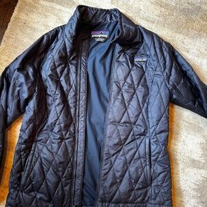 Youth Navy Patagonia Puffer Jacket